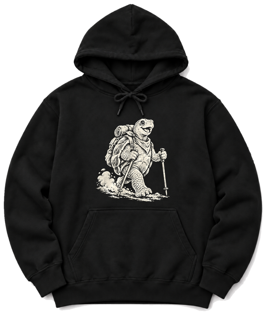 Turtle Trekker Hoodie - Black
