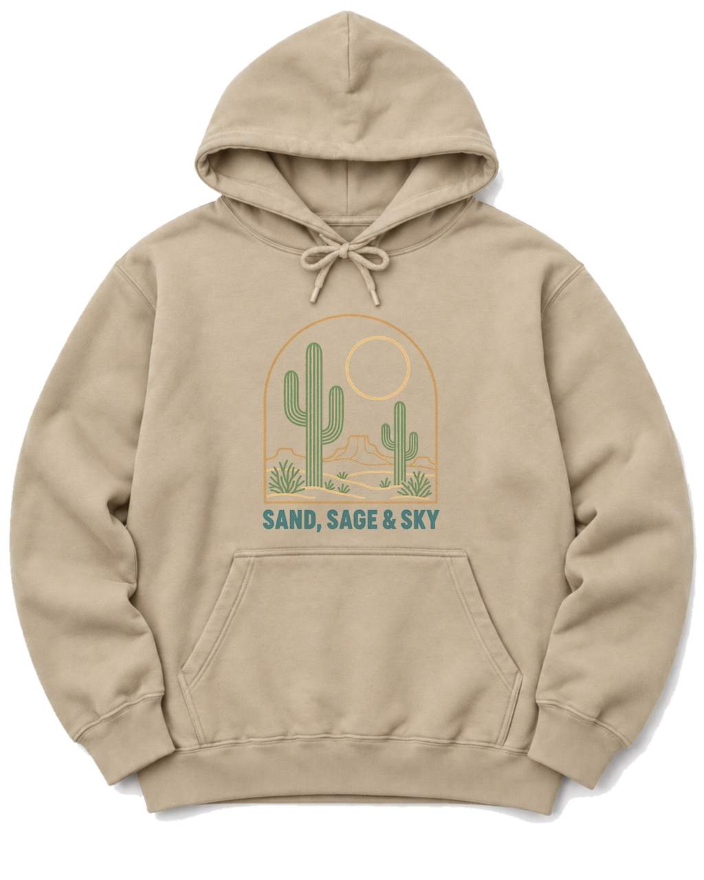 Sand, Sage & Sky Hoodie - Sand