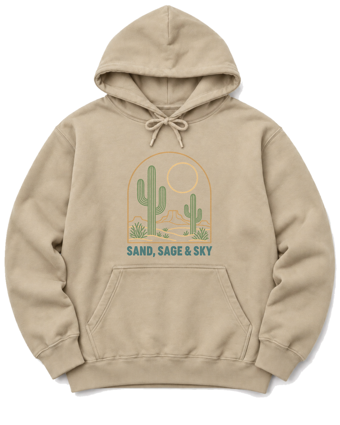 Sand, Sage & Sky Hoodie - Sand