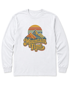 Mountain Time Long Sleeve Shirt - White