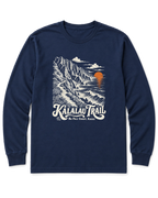Kalalau Trail Long Sleeve Shirt - Navy