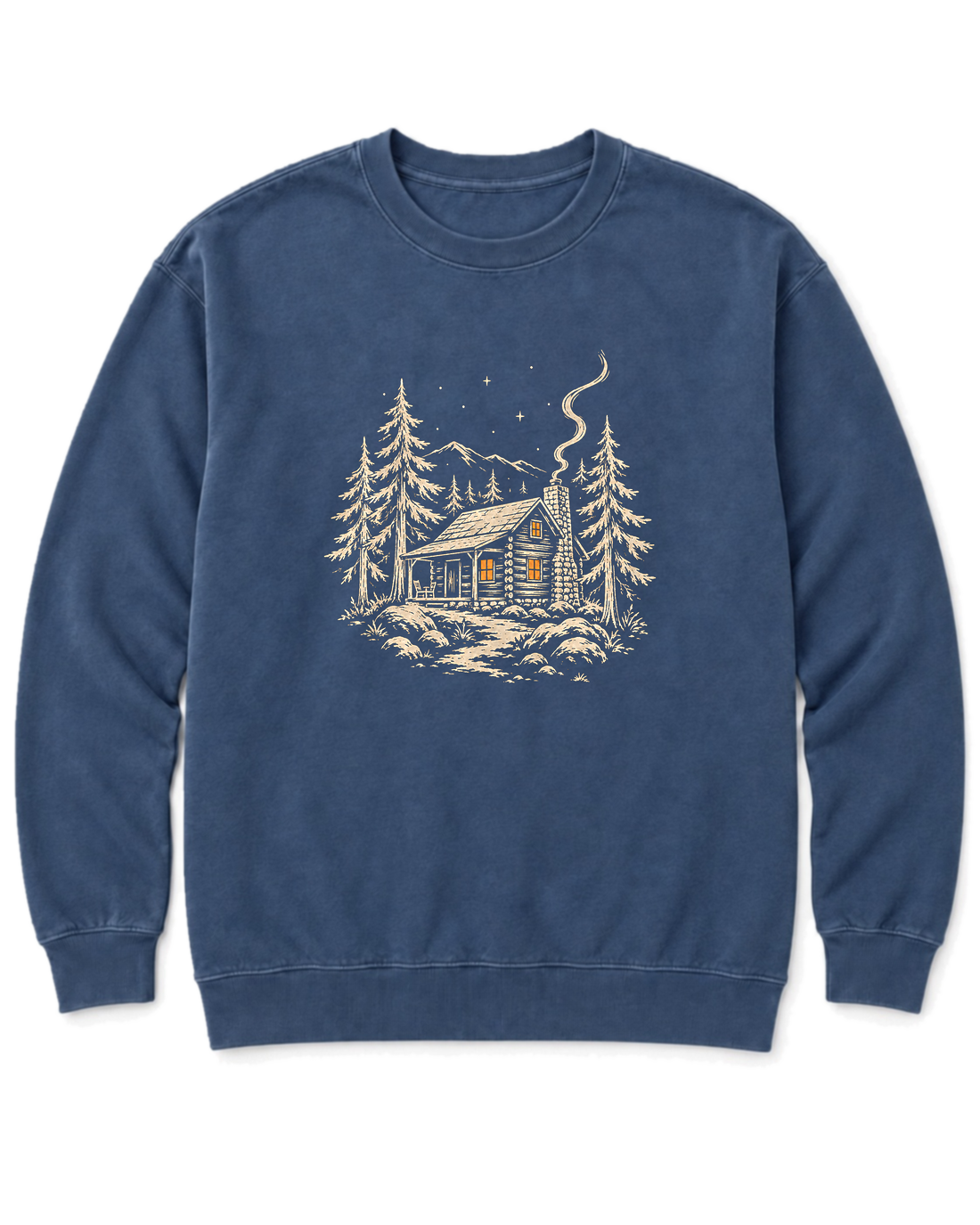 Cabin Glow Sweatshirt - Denim