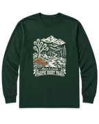 Pacific Crest Trail Long Sleeve Shirt - Forest Green