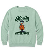 Mostly Waterproof Sweatshirt - Chalky Mint