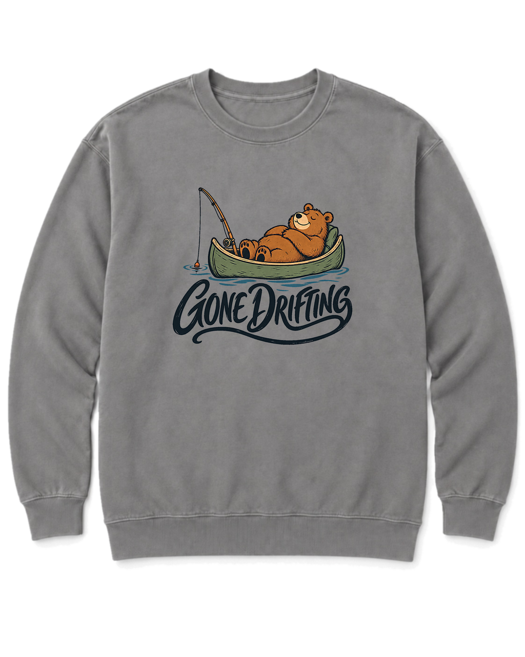 Gone Drifting Sweatshirt - Grey