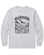 Wild Rivers Run Long Sleeve Shirt - Ash