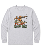 Brought a Bigger Stick Long Sleeve Shirt - Ash