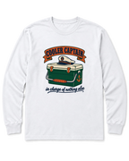 Cooler Captain Long Sleeve Shirt - White