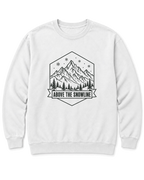 Above the Snowline Sweatshirt - White