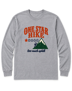One Star Hike Long Sleeve Shirt - Sport Grey