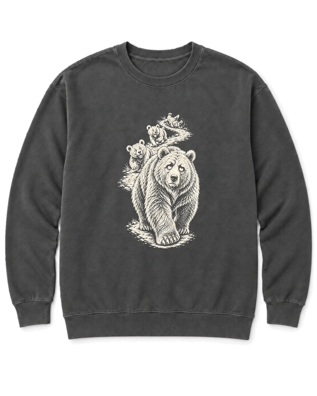 Mama Bear Hike Sweatshirt - Pepper