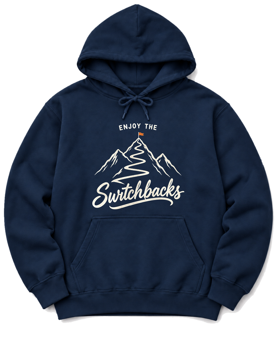 Enjoy the Switchbacks Hoodie - Navy