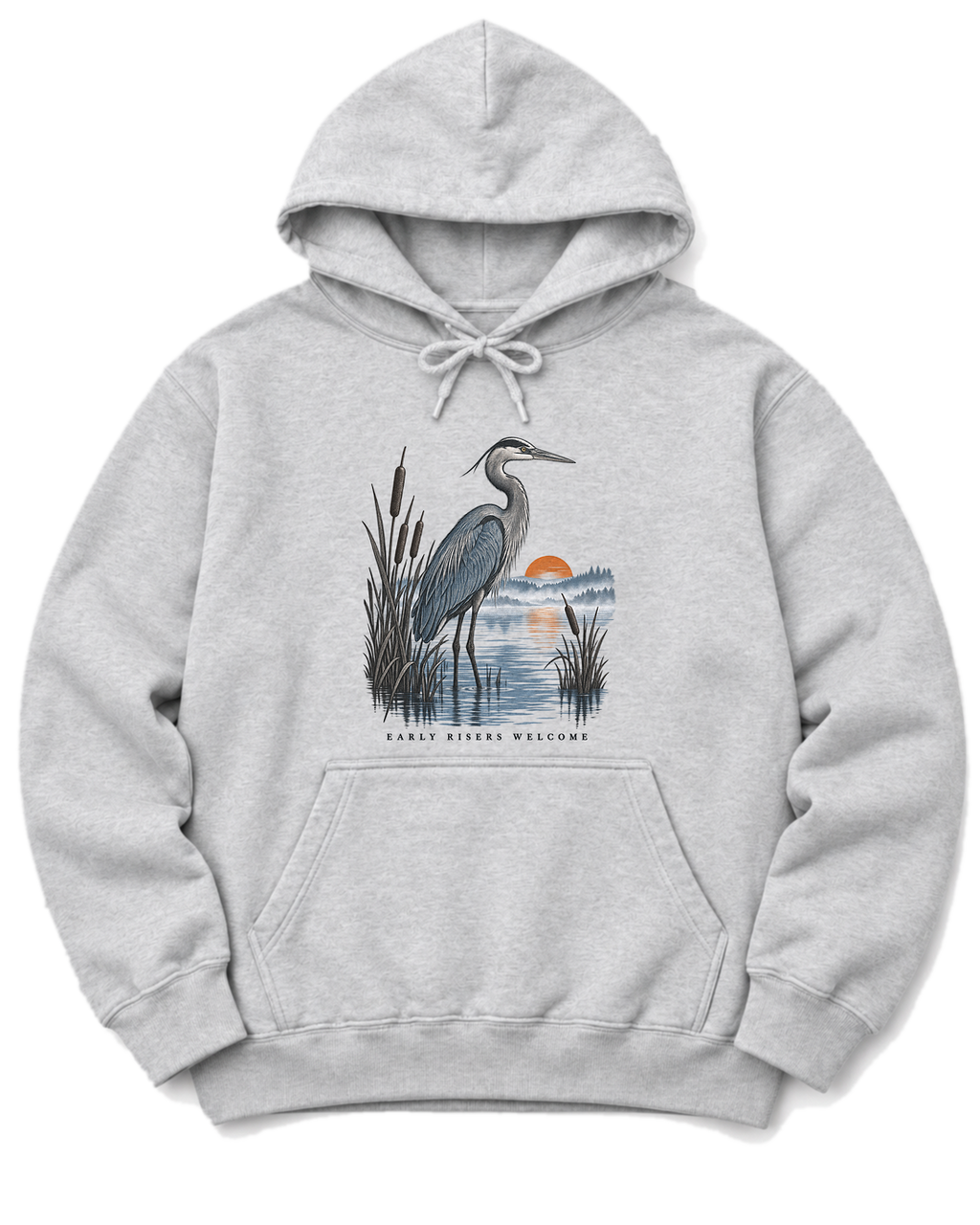 Early Risers Welcome Hoodie - Ash