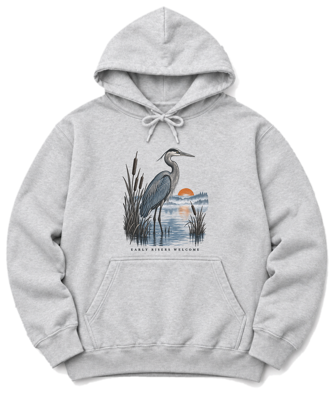 Early Risers Welcome Hoodie - Ash