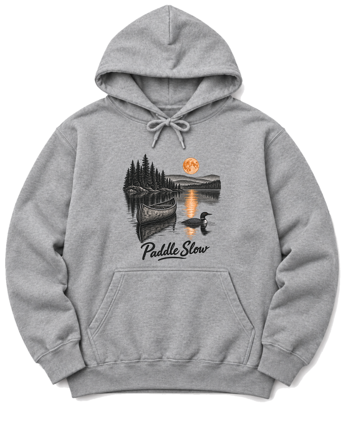 Paddle Slow Hoodie - Sport Grey