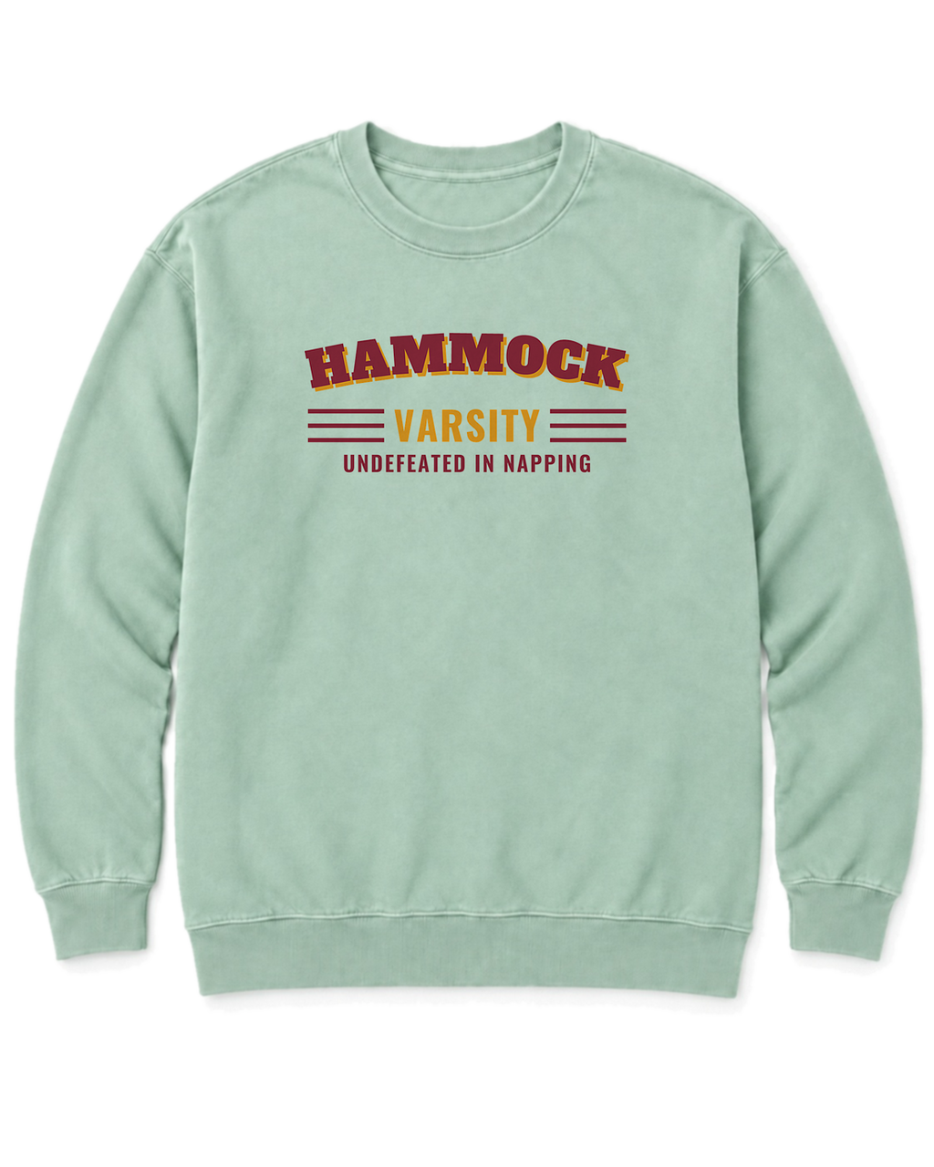 Hammock Varsity Sweatshirt - Chalky Mint