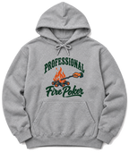 Professional Fire Poker Hoodie - Sport Grey