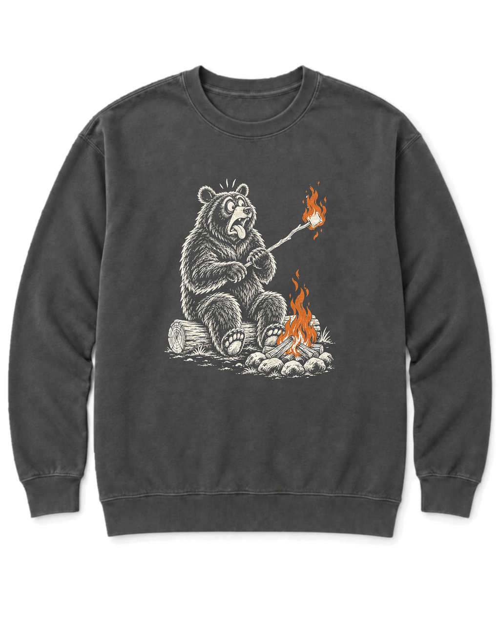 Marshmallow Meltdown Sweatshirt - Pepper