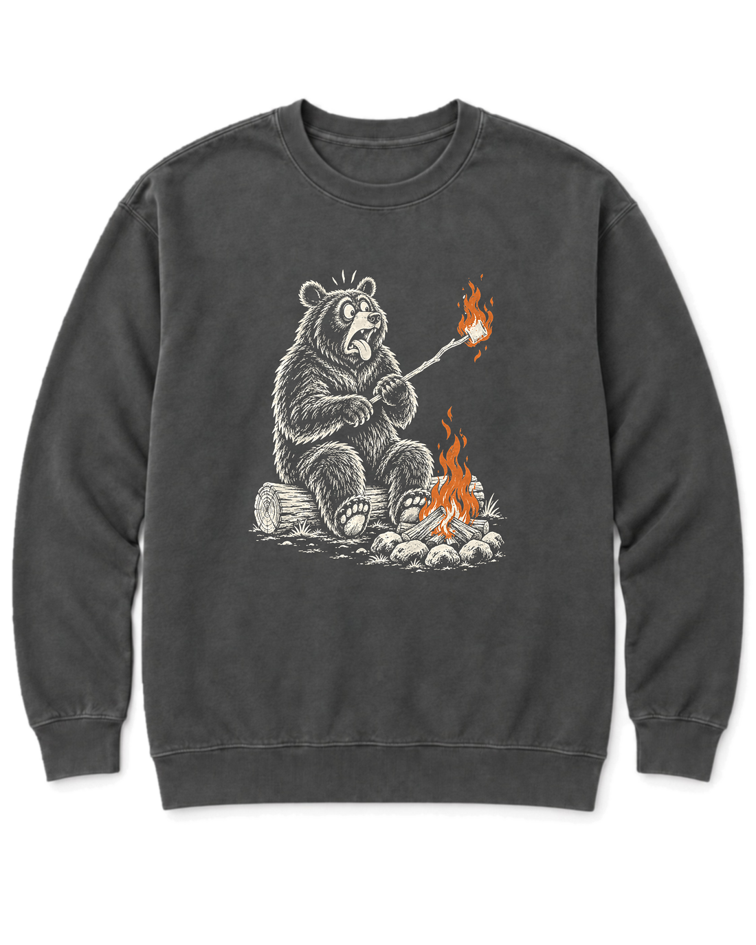 Marshmallow Meltdown Sweatshirt - Pepper