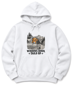 Windows Down, Tails Up Hoodie - White