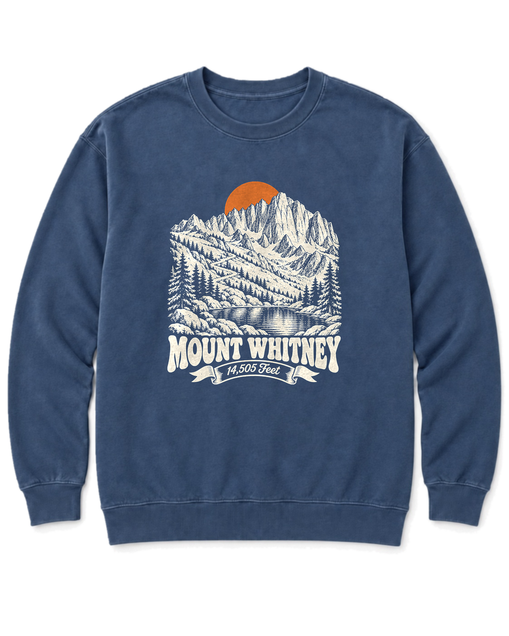 Mount Whitney Sweatshirt - Denim