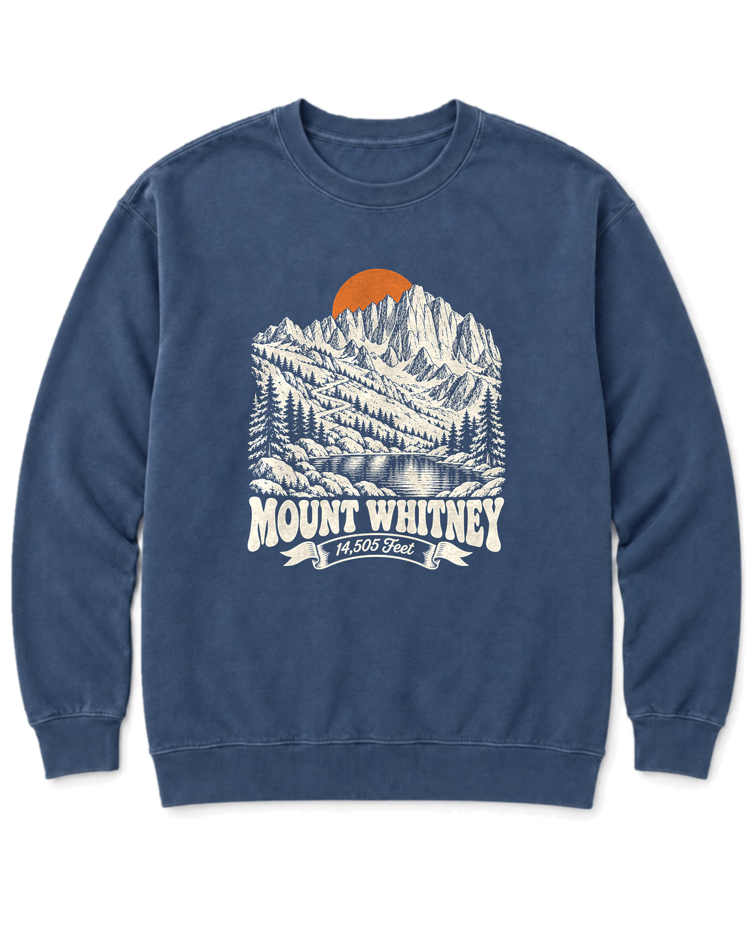 Mount Whitney Sweatshirt - Denim