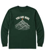 You Are Here Long Sleeve Shirt - Forest Green