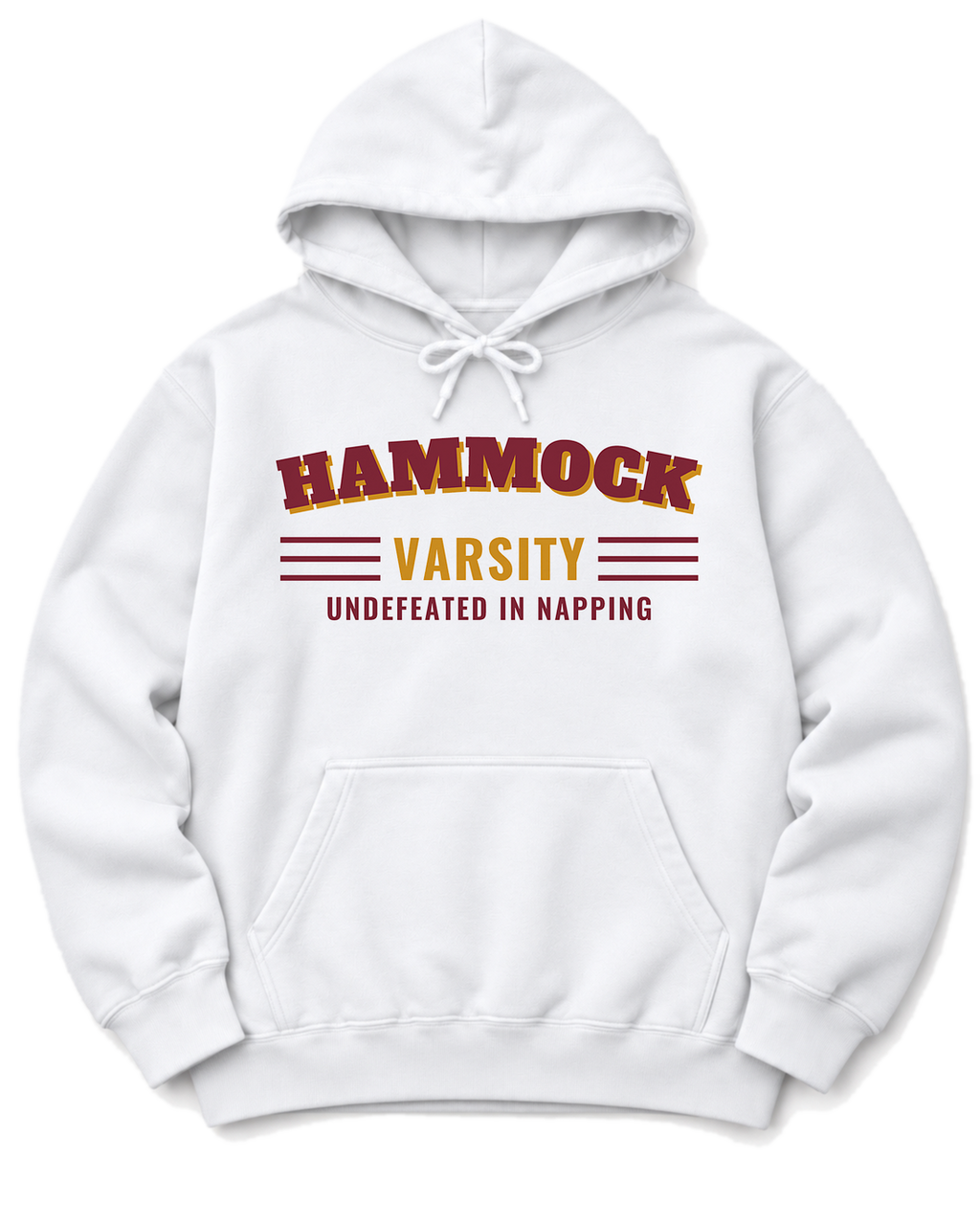 Hammock Varsity Hoodie - White