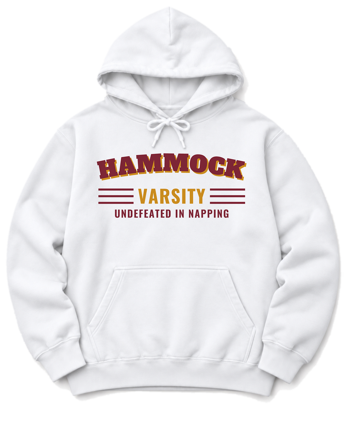 Hammock Varsity Hoodie - White