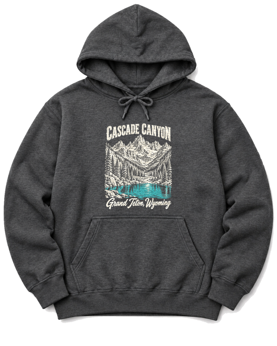 Cascade Canyon Hoodie - Dark Heather