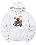 Wading for the Weekend Hoodie - White