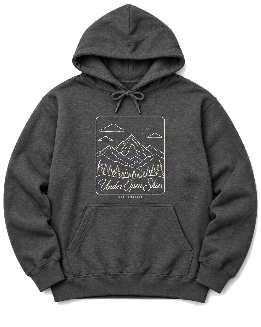 Under Open Skies Hoodie - Dark Heather