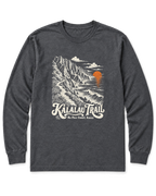 Kalalau Trail Long Sleeve Shirt - Dark Heather