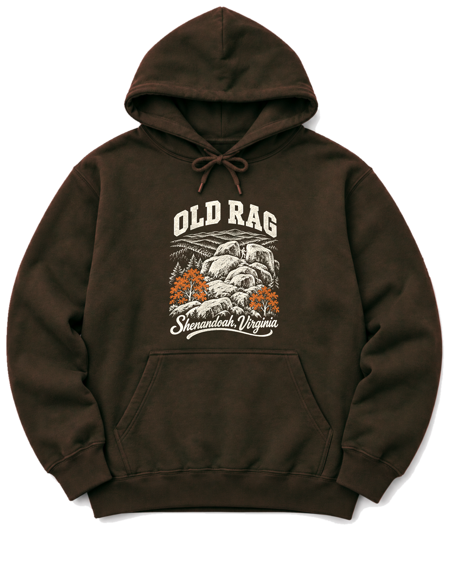 Old Rag Hoodie - Dark Chocolate