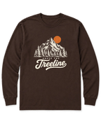 Above the Treeline Long Sleeve Shirt - Dark Chocolate