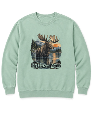 Big Lake, Small Worries Sweatshirt
