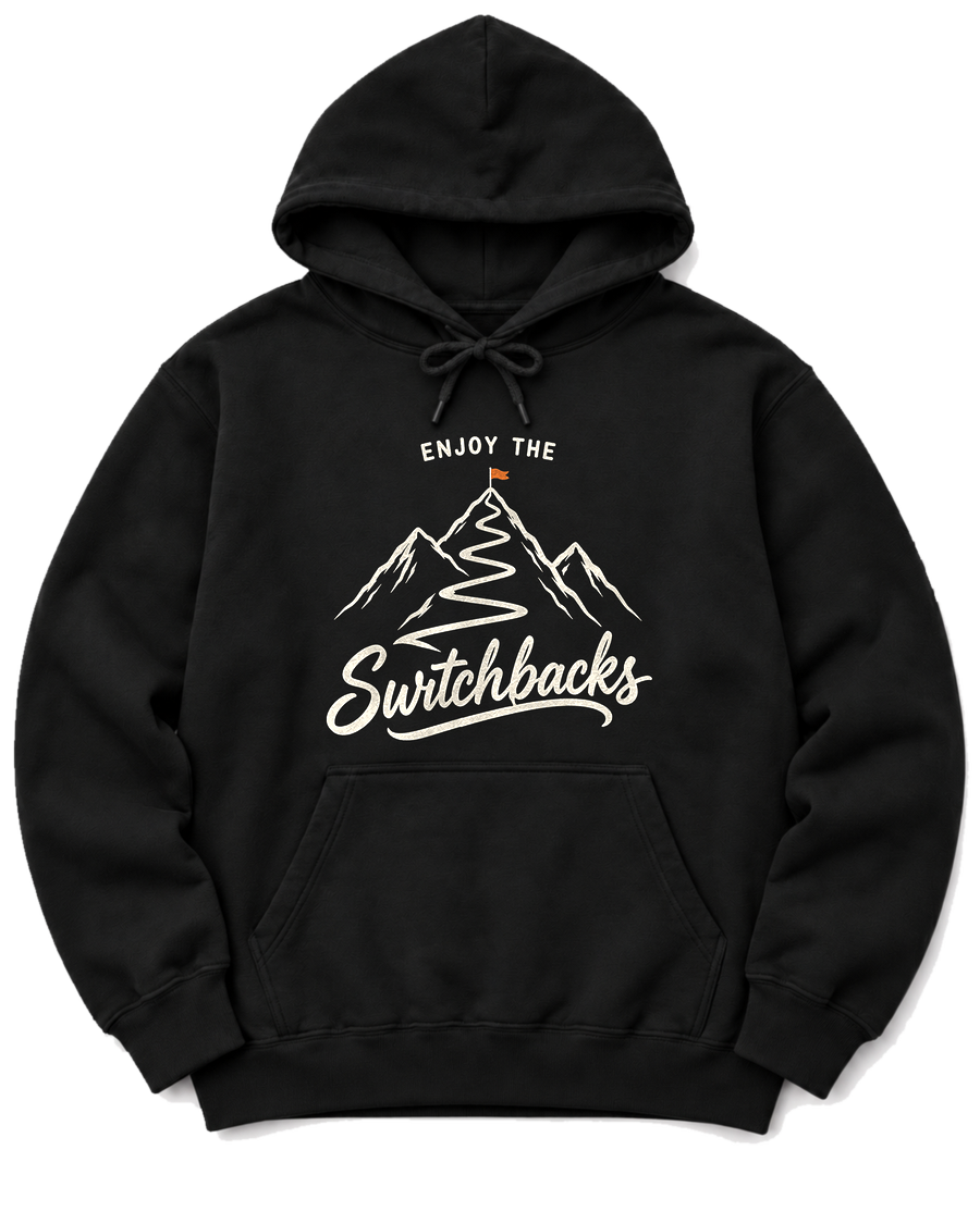 Enjoy the Switchbacks Hoodie - Black