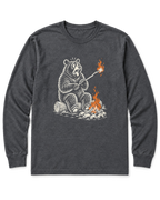 Marshmallow Meltdown Long Sleeve Shirt - Dark Heather