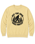Off the Grid Since Forever Sweatshirt - Butter