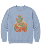 Desert Bloom Sweatshirt - Chambray