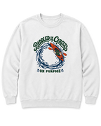 Paddled in Circles Sweatshirt - White