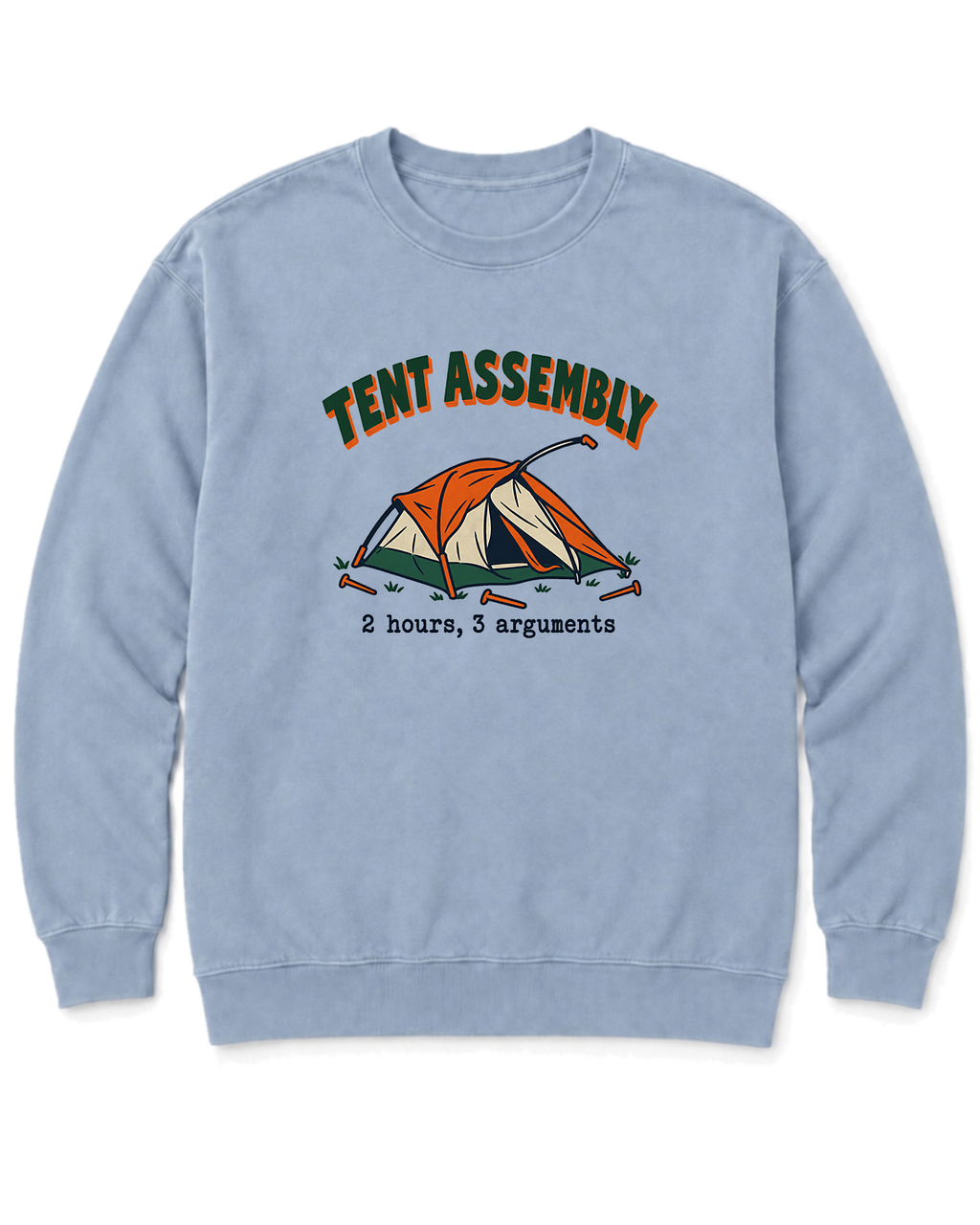 Tent Assembly Sweatshirt - Chambray