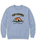 Tent Assembly Sweatshirt - Chambray