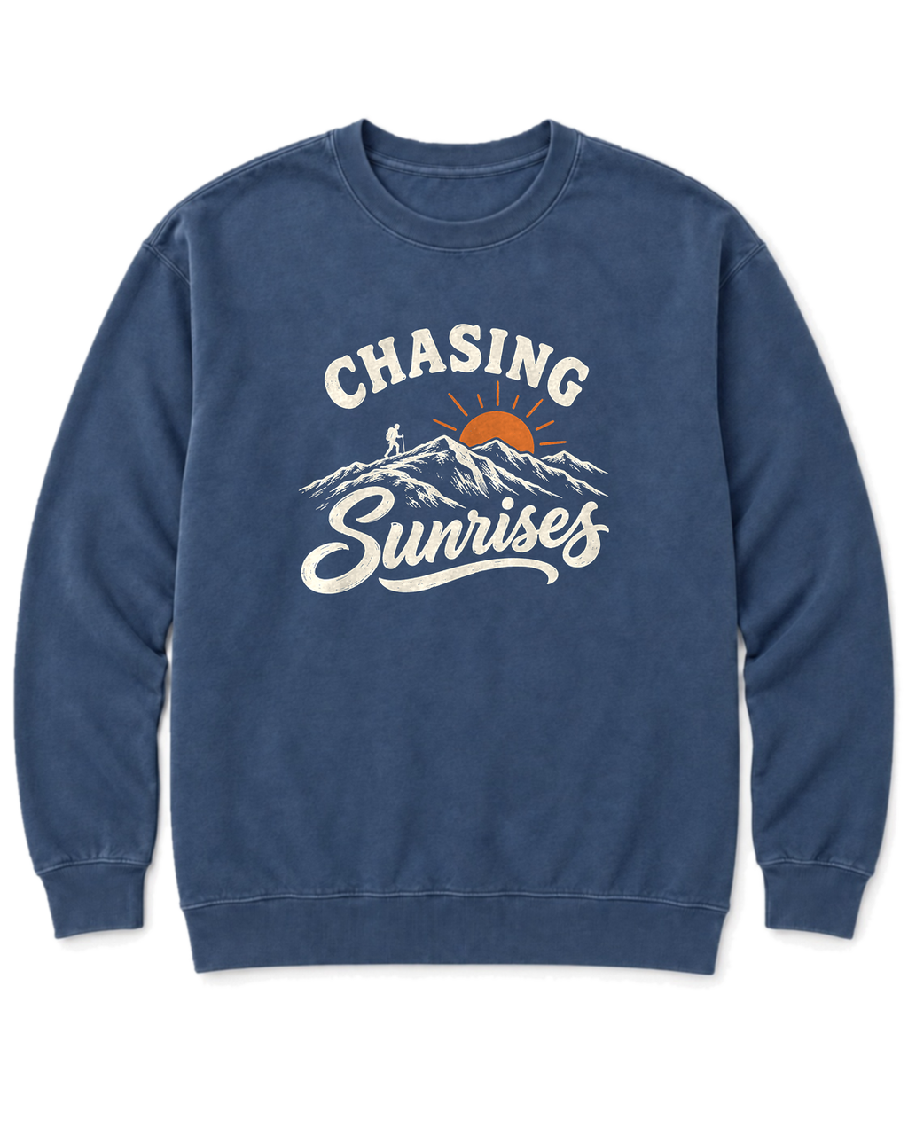 Chasing Sunrises Sweatshirt - Denim