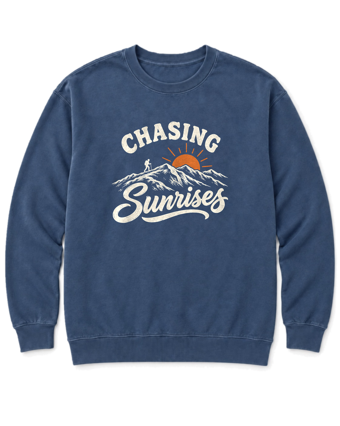 Chasing Sunrises Sweatshirt - Denim