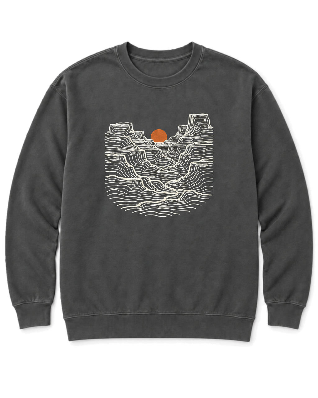 Canyon Sunset Sweatshirt - Pepper