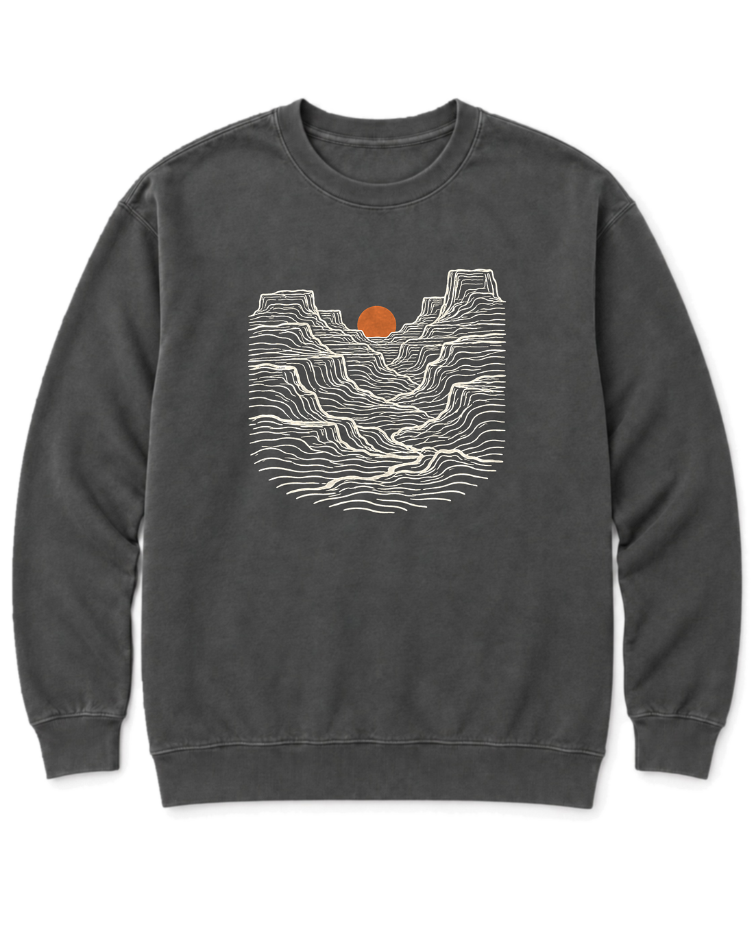 Canyon Sunset Sweatshirt - Pepper