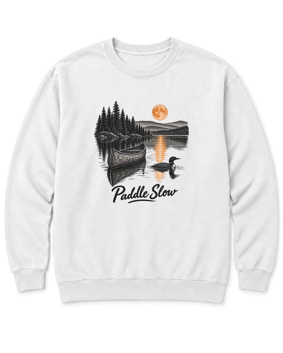 Paddle Slow Sweatshirt - White