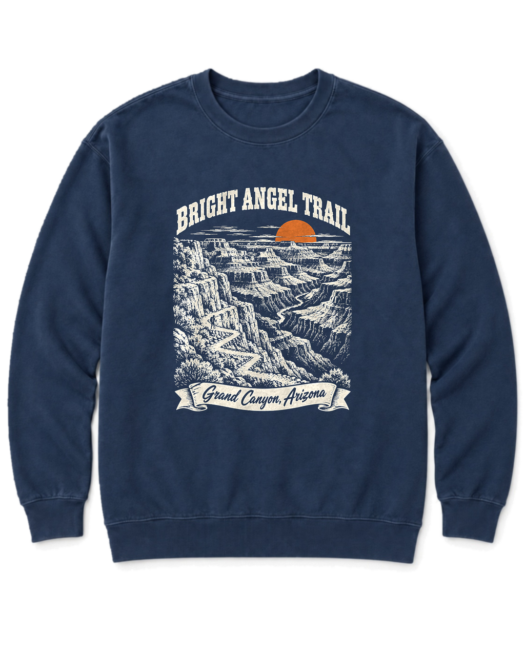 Bright Angel Trail Sweatshirt - True Navy