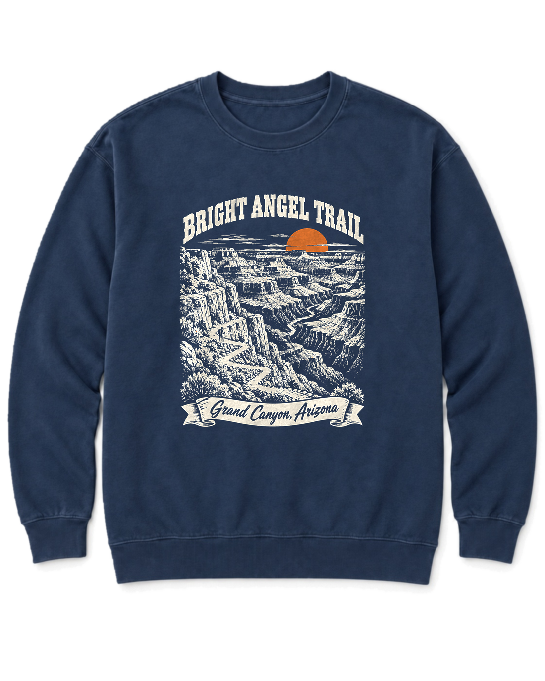 Bright Angel Trail Sweatshirt - True Navy